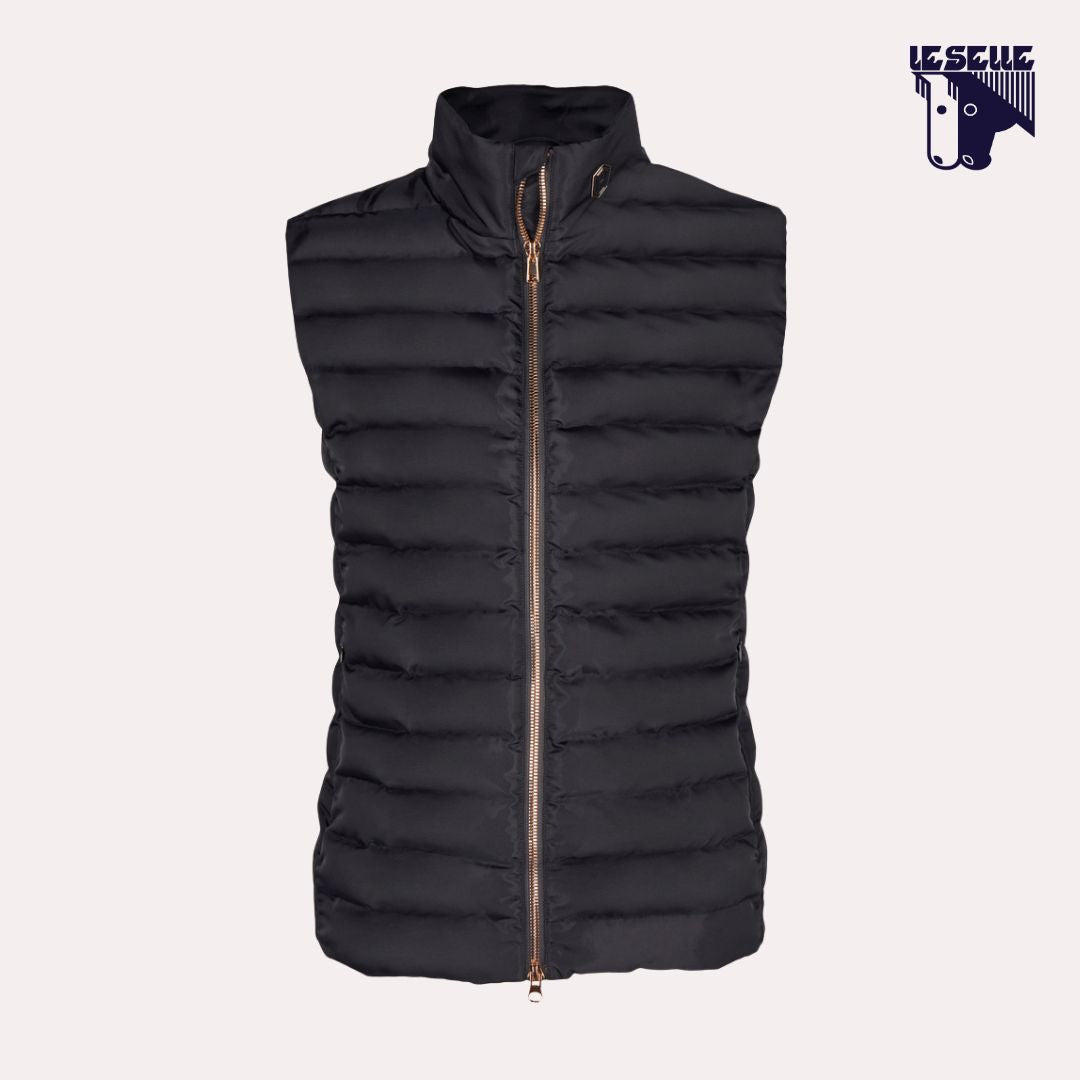 GILET TRAPUNTATO ESKADRON - BLU NAVY