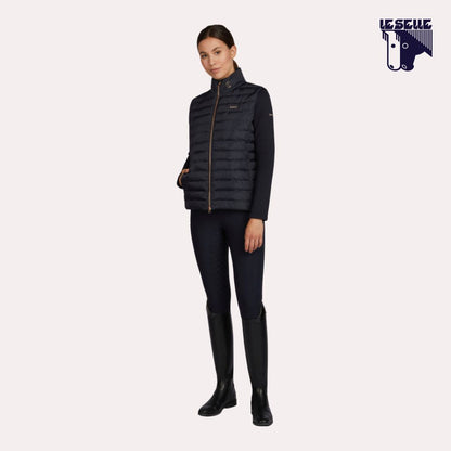 GILET TRAPUNTATO ESKADRON - BLU NAVY