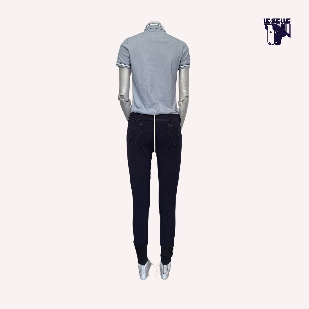PANTALONI NU GRIP AL GINOCCHIO ANIMO - BLU