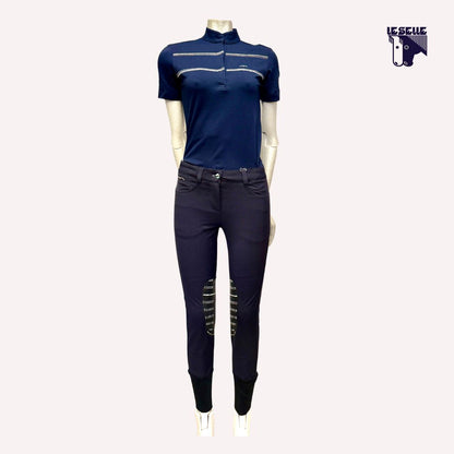 PANTALONI GRIP AL GINOCCHIO ANIMO - BLU