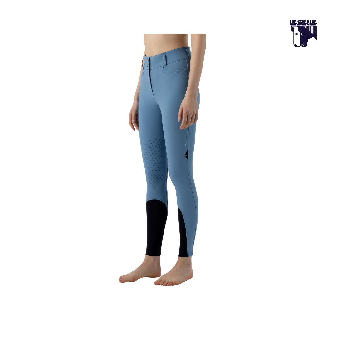 PANTALONI EQUILINE EQEDISONKH - AZZURRO