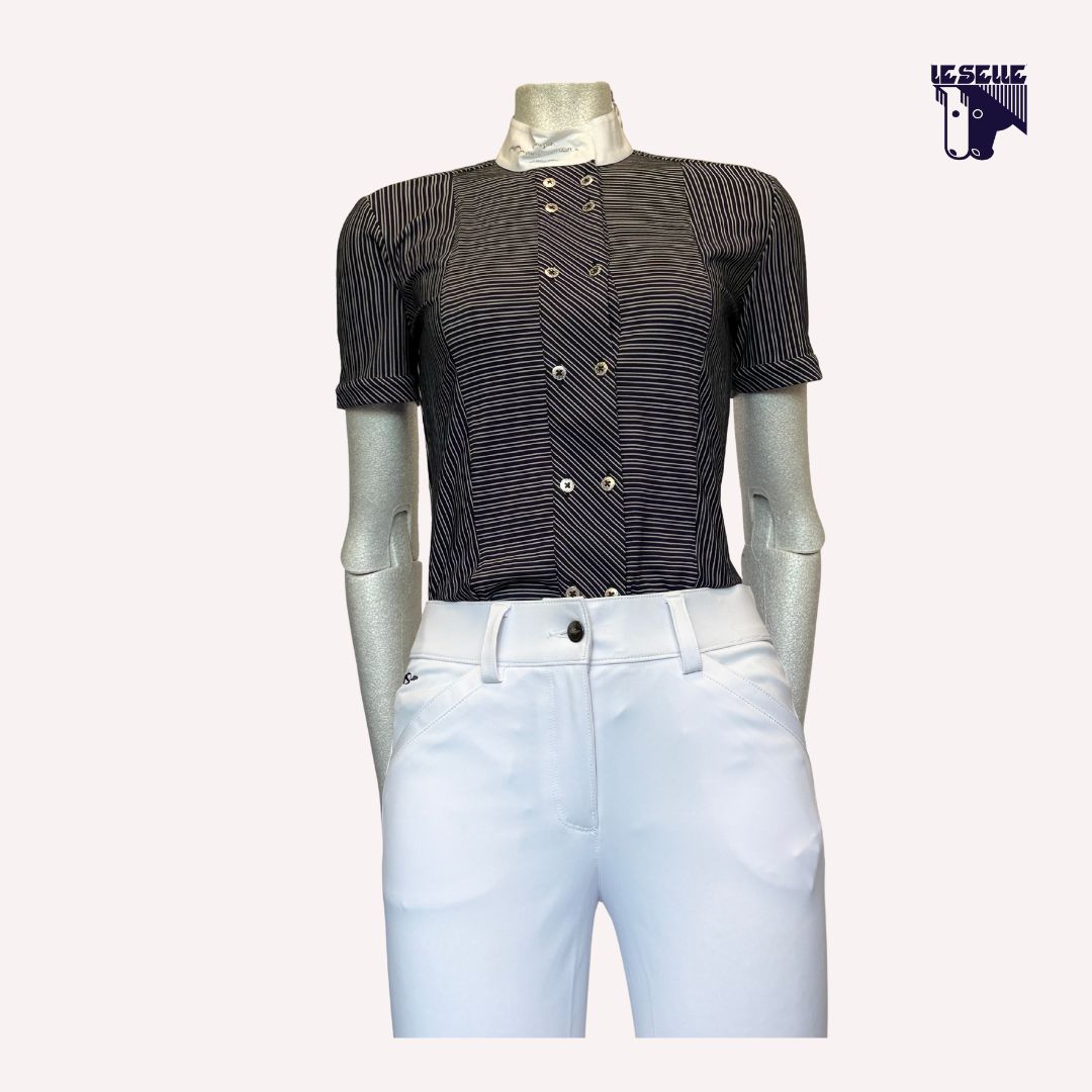 CAMICIA MEZZA MANICA ANIMO - NERO/GRIGIO