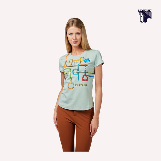 T-SHIRT VESTRUM AMALFI - VERDE ACQUA