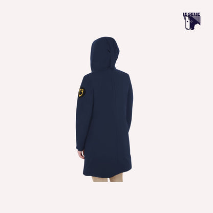 PIUMINO EQUESTRO LUNGO - BLU