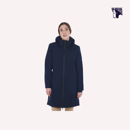 PIUMINO EQUESTRO LUNGO - BLU