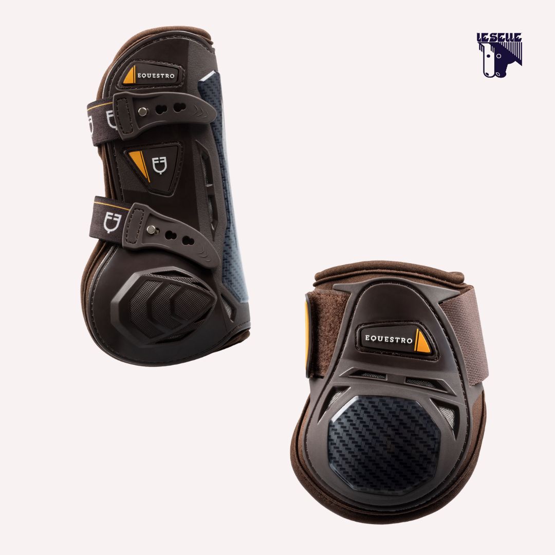 SET PARATENDINI E PARANOCCHE EQUESTRO SPIDER MAN - MARRONE