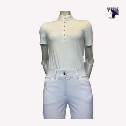 POLO MEZZA MANICA ANIMO - BIANCO