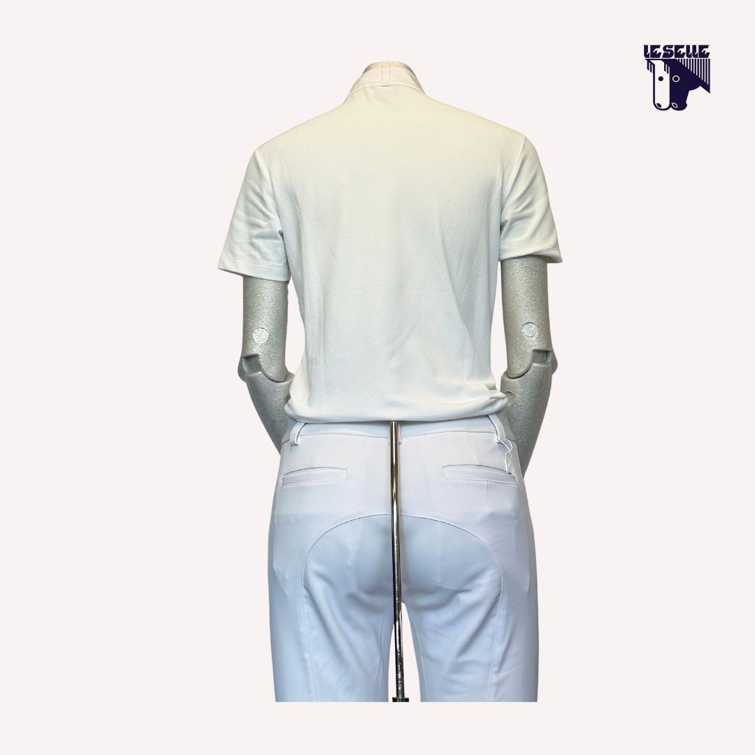 POLO MEZZA MANICA ANIMO - BIANCO