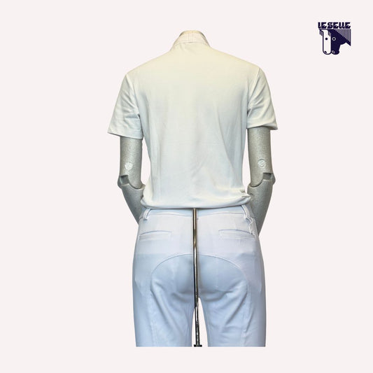POLO MEZZA MANICA ANIMO - BIANCO