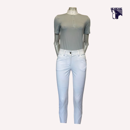 POLO DA COMPETIZIONE FATMA ANNA SCARPATI - GRIGIO