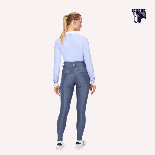 TOMMY HILFIGER HIGHLAND LEGGINGS - INDACO