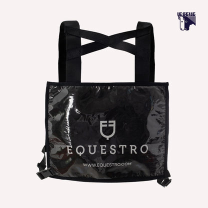 PETTORINA PORTANUMERO EQUESTRO - NERO
