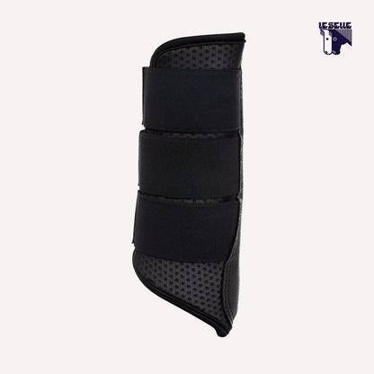 STINCHIERE POSTERIORI NEOPRENE TRAFORATO ACAVALLO - NERO
