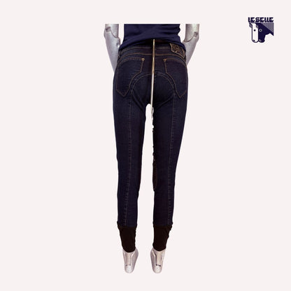 JEANS GRIP AL GINOCCHIO ANIMO - DENIM