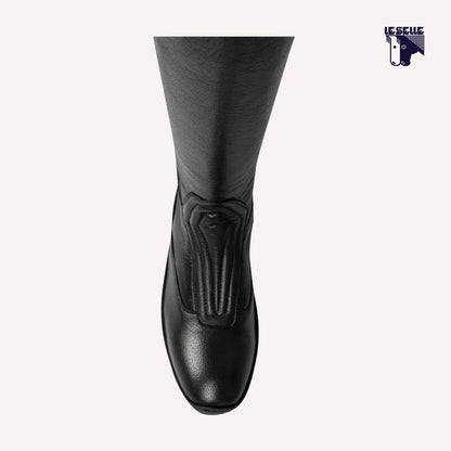 STIVALI CON SUOLA SPORTIVA EQUESTRO - NERO