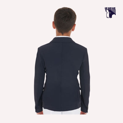 GIACCA DA CONCORSO TRE BOTTONI EQUESTRO - BLU