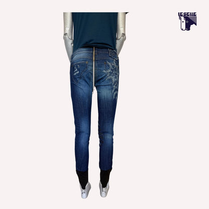 JEANS GRIP AL GINOCCHIO ANIMO - DENIM