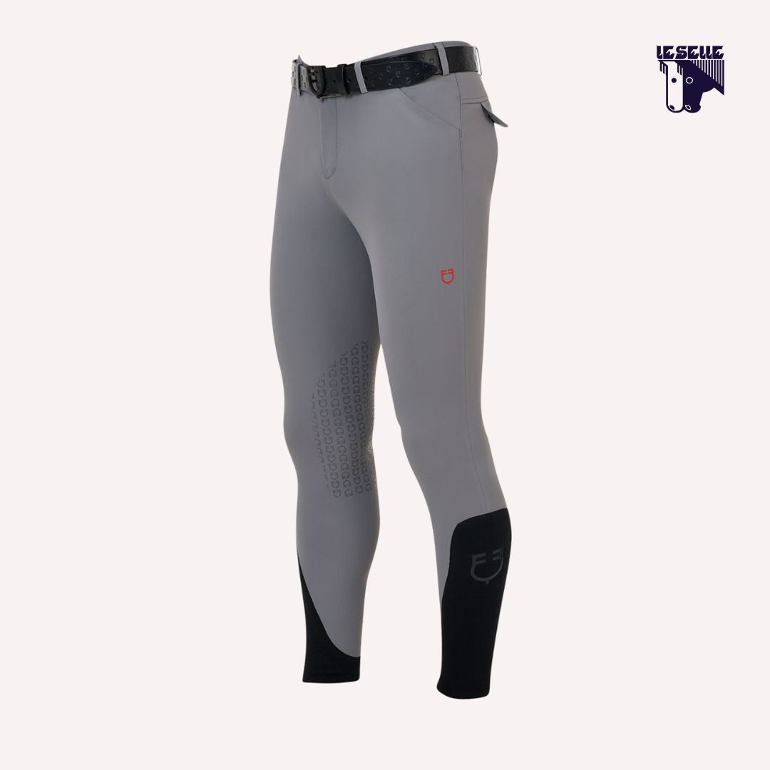 PANTALONI SLIM FIT EQUESTRO RIDERTECHNOLOGY - GRIGIO