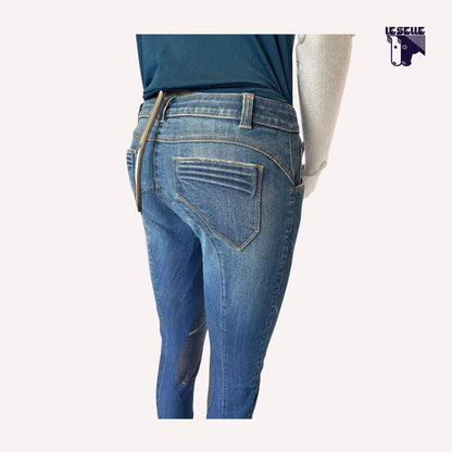 JEANS GRIP AL GINOCCHIO ANIMO - DENIM