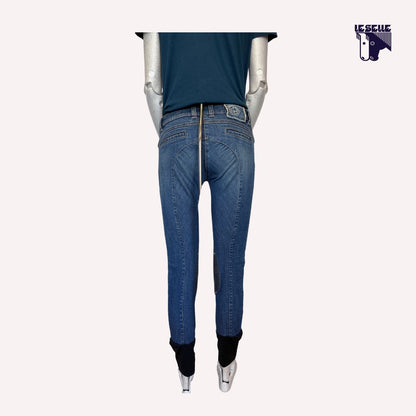 JEANS GRIP AL GINOCCCHIO ANIMO -DENIM