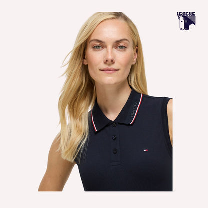 POLO SMANICATA CORDOVA TOMMY HILFIGER - BLU