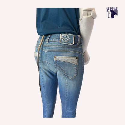 JEANS GRIP AL GINOCCHIO ANIMO - DENIM
