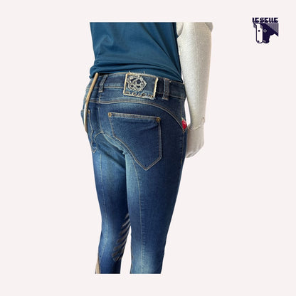 JEANS GRIP AL GINOCCHIO ANIMO - DENIM