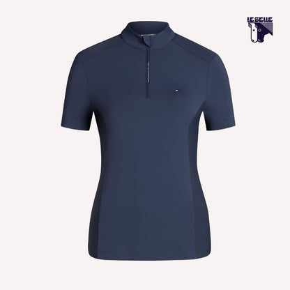 TRAINING TOP PALMA CON ZIP TOMMY HILFIGER - INDACO