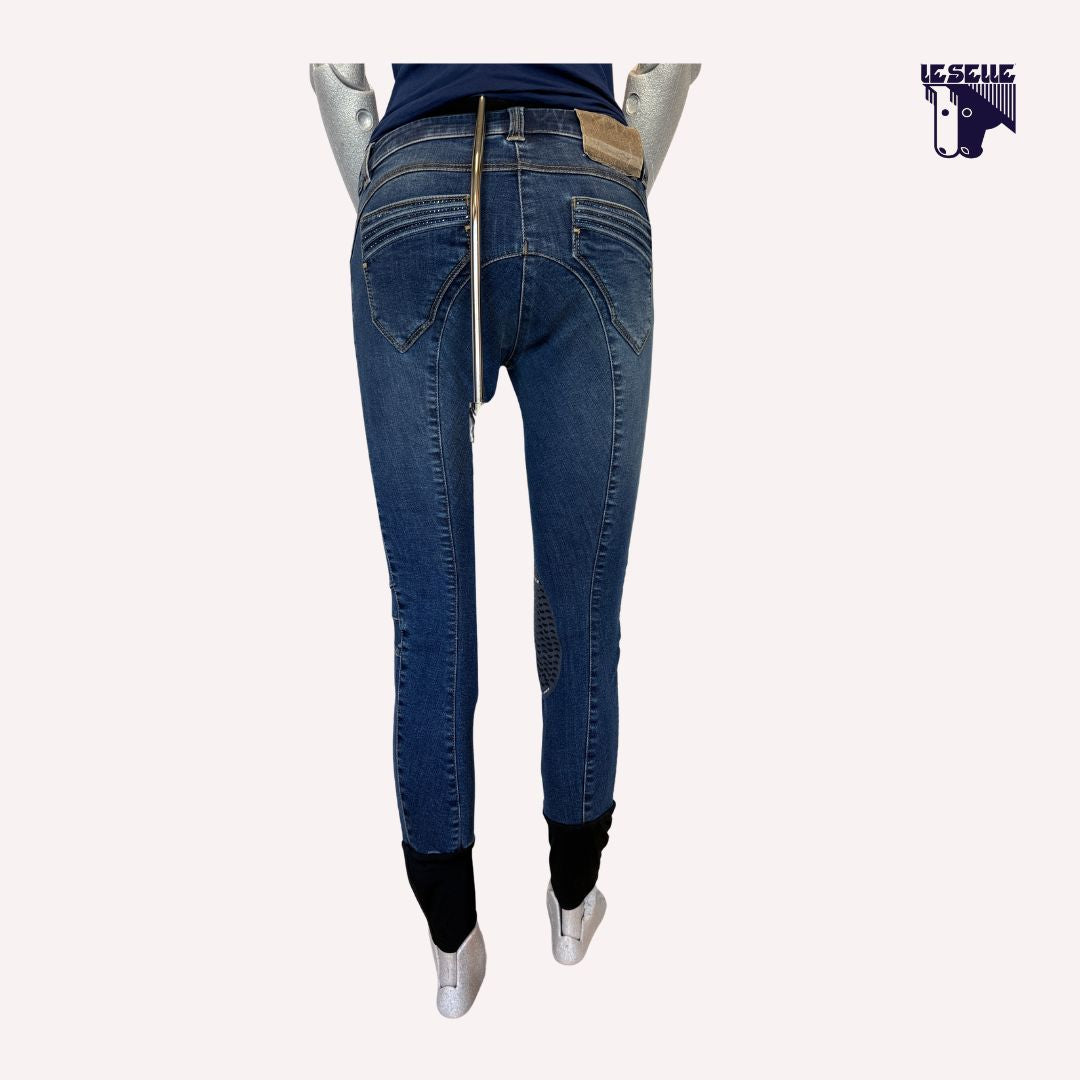 JEANS GRIP AL GINOCCHIO ANIMO - DENIM