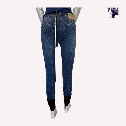 JEANS GRIP AL GINOCCHIO ANIMO - DENIM