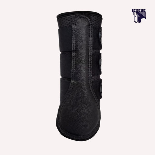 STINCHIERE POSTERIORI NEOPRENE TRAFORATO ACAVALLO - NERO