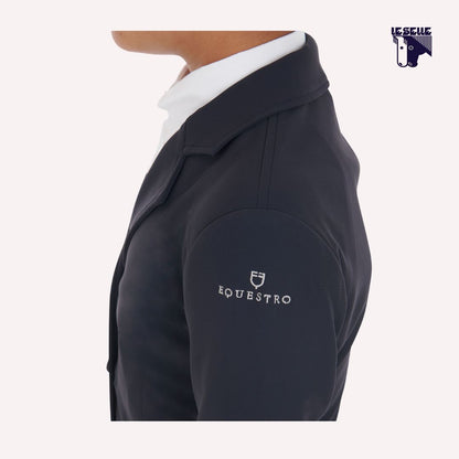 GIACCA DA CONCORSO TRE BOTTONI EQUESTRO - BLU
