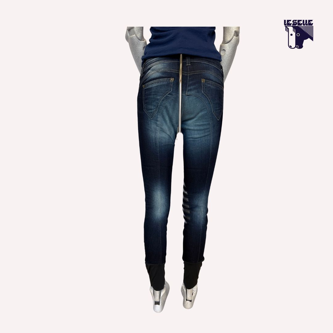JEANS ANGEL GRIP AL GINOCCHIO ANIMO - DENIM