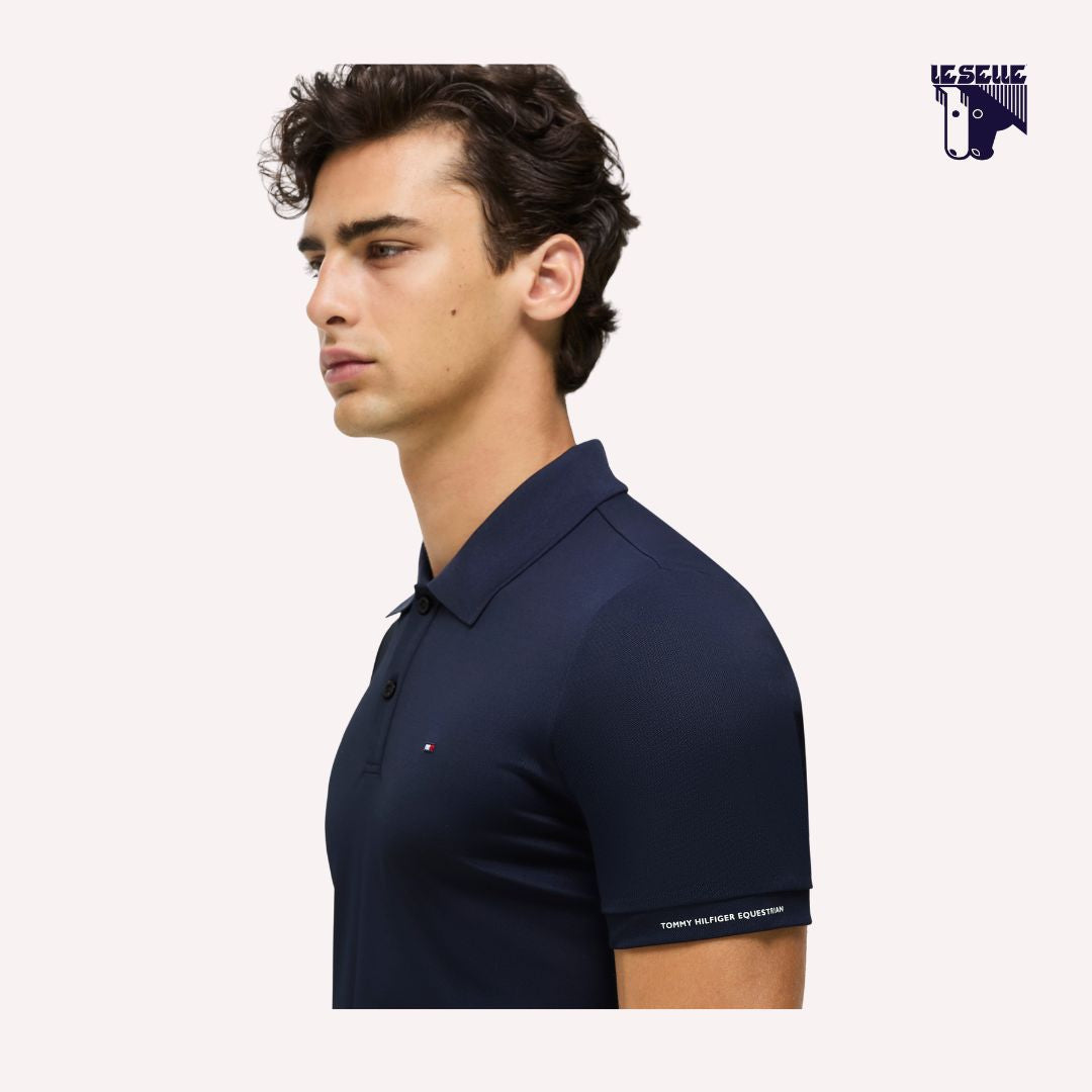 POLO FRESCO TECHNICAL TOMMY HILFIGER - BLU