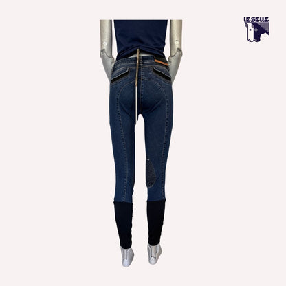 JEANS NELAX GRIP AL GINOCCHIO ANIMO - DENIM