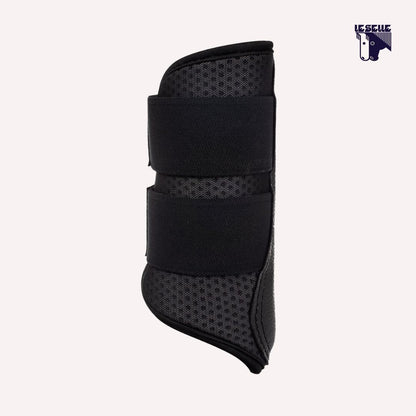 STINCHIERE ANTERIORI NEOPRENE TRAFORATO ACAVALLO - NERO