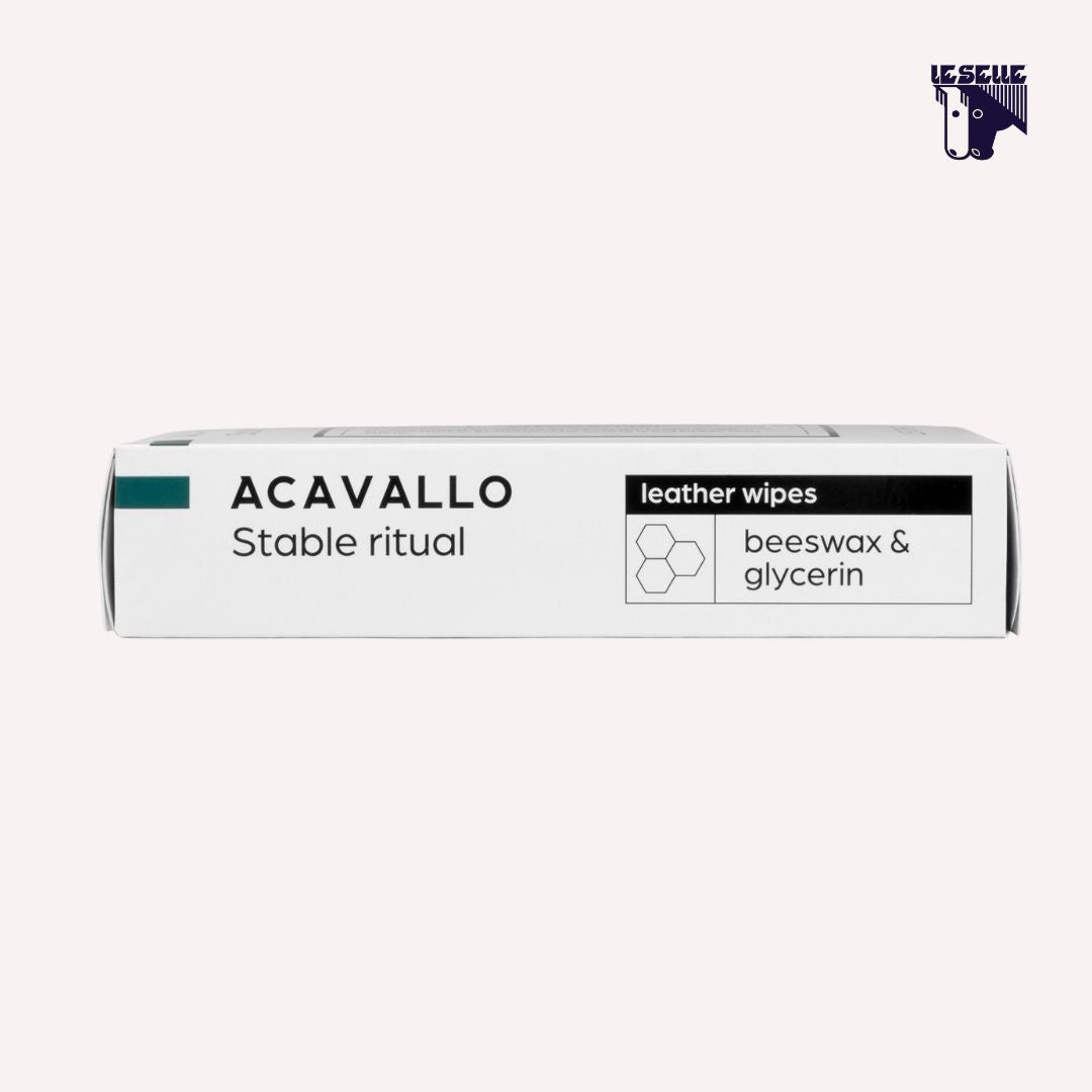 SALVIETTE PER CUOIO ALLA CERA D'API 40 PZ ACAVALLO