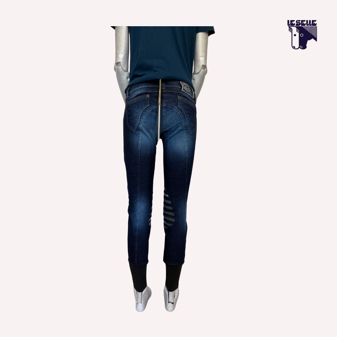 JEANS GRIP AL GINOCCHIO ANIMO - DENIM