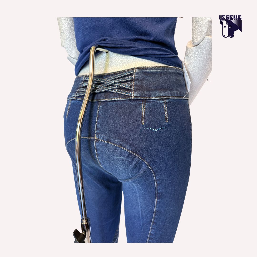JEANS GRIP AL GINOCCHIO ANIMO - DENIM