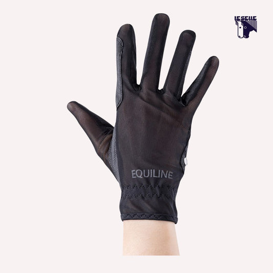 GUANTI EQUILINE ESTIVI - NERO