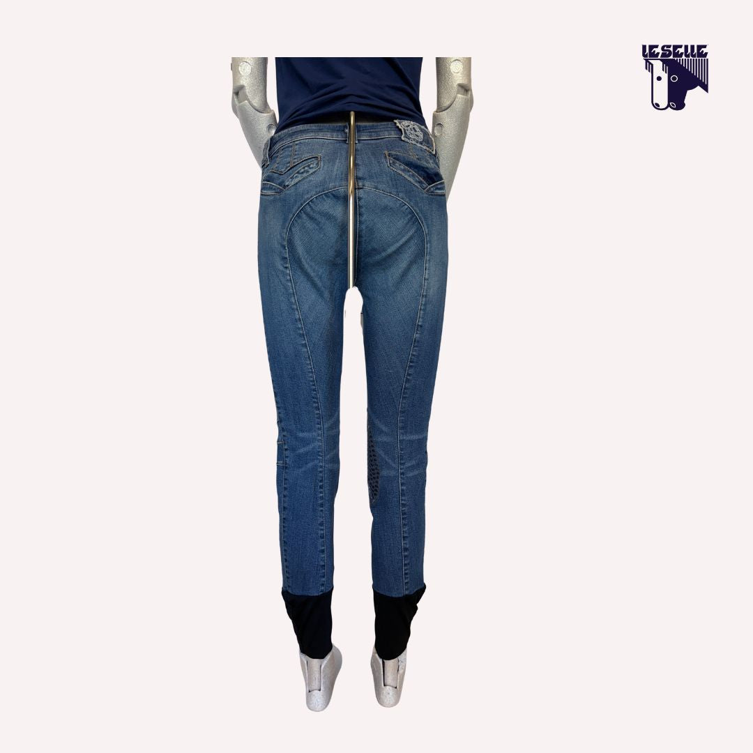 JEANS GRIP AL GINOCCHIO ANIMO - DENIM