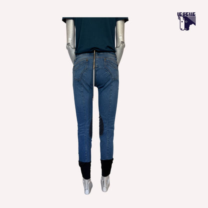 JEANS NORGET GRIP AL GINOCCHIO ANIMO - DENIM