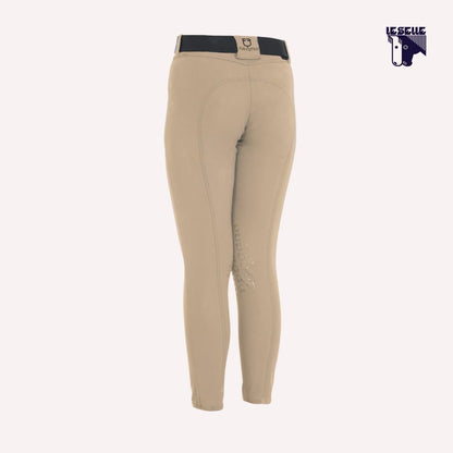 PANTALONE UNISEX BAMBINI SLIM FIT EQUESTRO - BEIGE