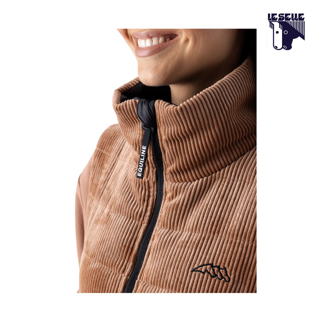GILET LEGGERO IMBOTTITO EQSIT EQUILINE - MOUSSE