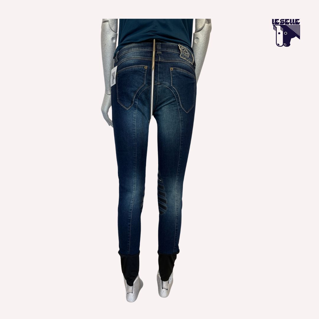 JEANS GRIP AL GINOCCHIO ANIMO - DENIM