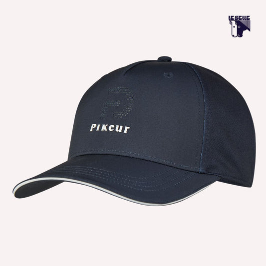 CAPPELLINO PIKEUR LASERCUT&MESH - BLU