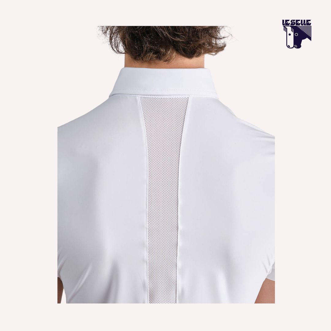 POLO MIRKO DA GARA SARM HIPPIQUE - BIANCO