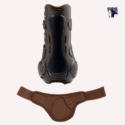 SET PARATENDINI E PARANOCCHE EQUESTRO SPIDER MAN - MARRONE