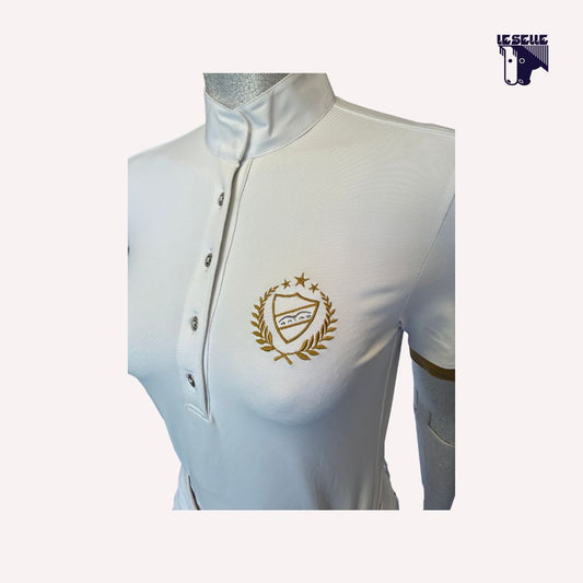 POLO DA CONCORSO ANIMO - BIANCO