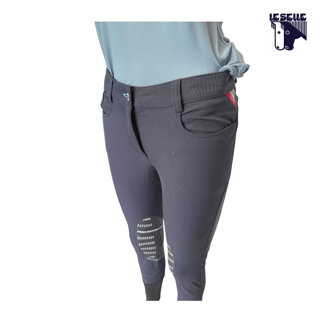PANTALONI GRIP AL GINOCCHIO ANIMO - BLU